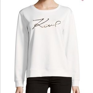 Karl Lagerfeld Paris Signature Sweatshirt